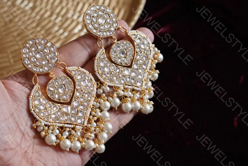 Kundan chandbali(Preorder) 1-73 JEWELSTYLE