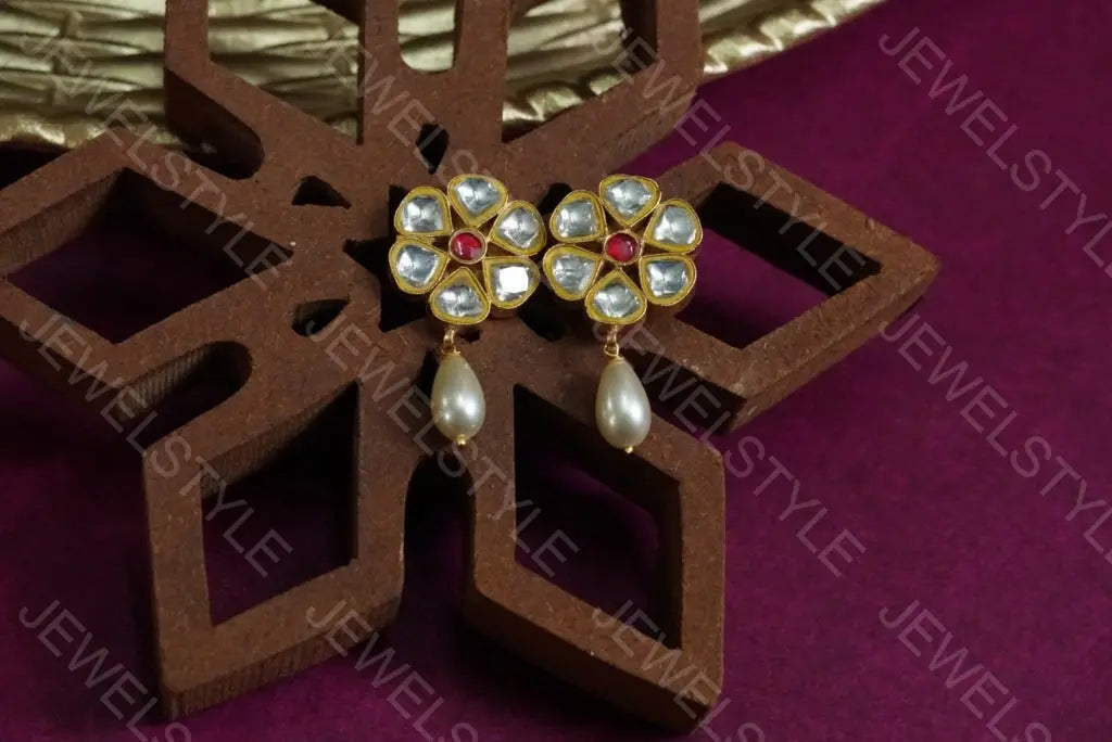 Kundan studs(1-138)(R)(PREORDER) JEWELSTYLE
