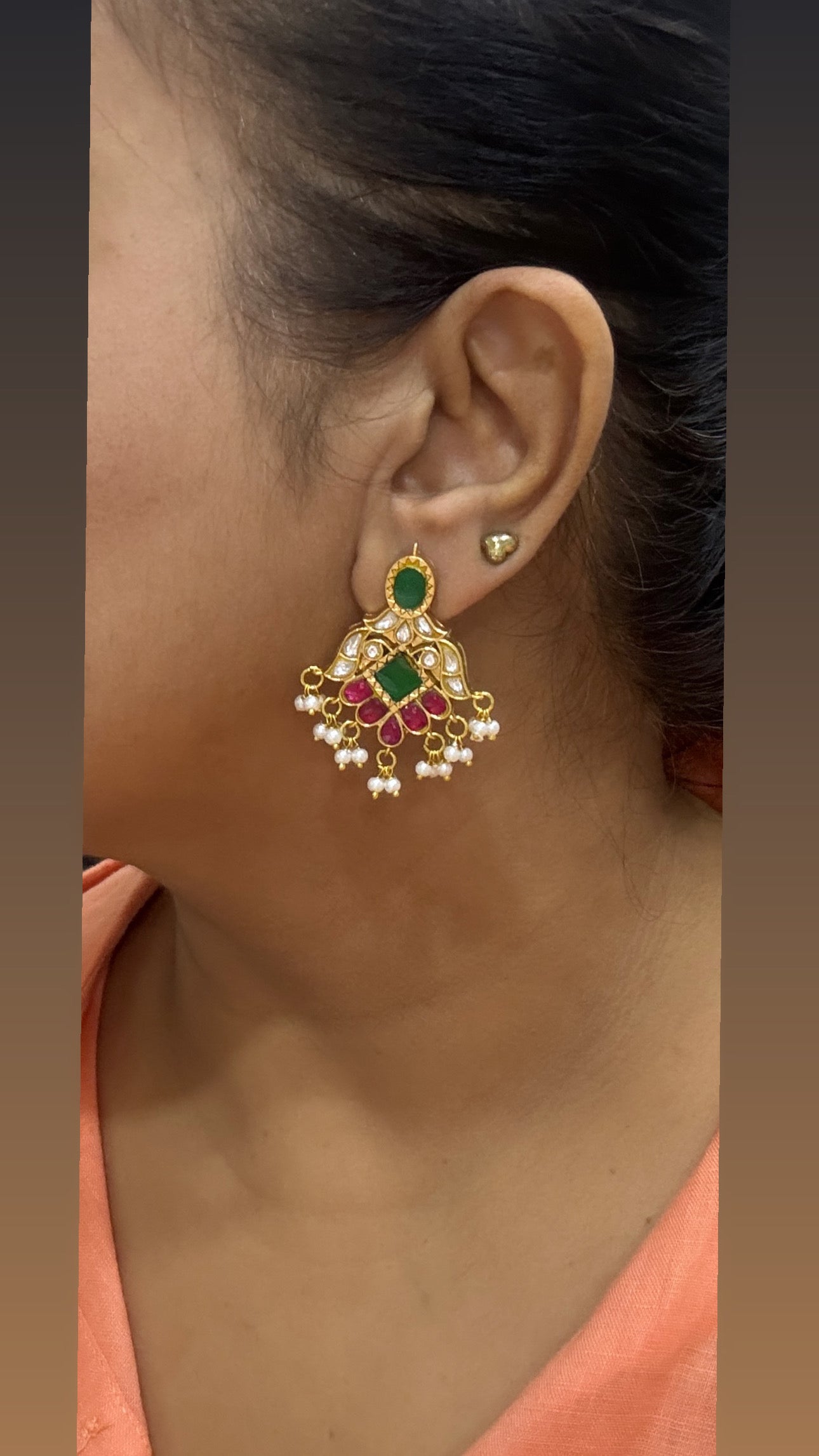 Kundan Earrings (1-1500)(PREORDER)