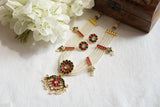 Kundan Necklace Set (4-9727)(R)