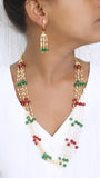 Beads necklace set (4-6711)(N)