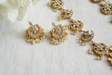Kundan Necklace Set (4-9721)(R)