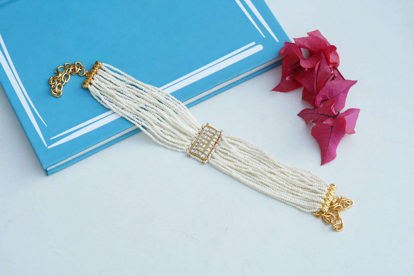 Kundan choker (4-6563)(R)(preorder)