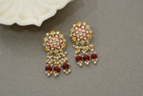 Meena work  earring  (1-3658)