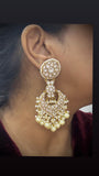 Kundan chandbali(Preorder)(R)(1-1088)