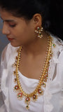 Kundan necklace set (4-5950)(R)