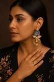 Kundan Earrings (1-4698)(R)