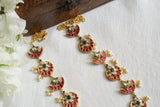 Kundan Necklace Set (4-9722)(R)
