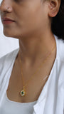 Kundan pendant necklace (4-5984)(R)