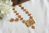 Kundan Necklace Set (4-9722)(R)