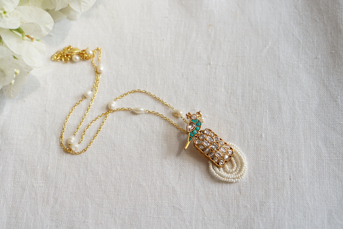Kundan Pendant(4-9726)(R)