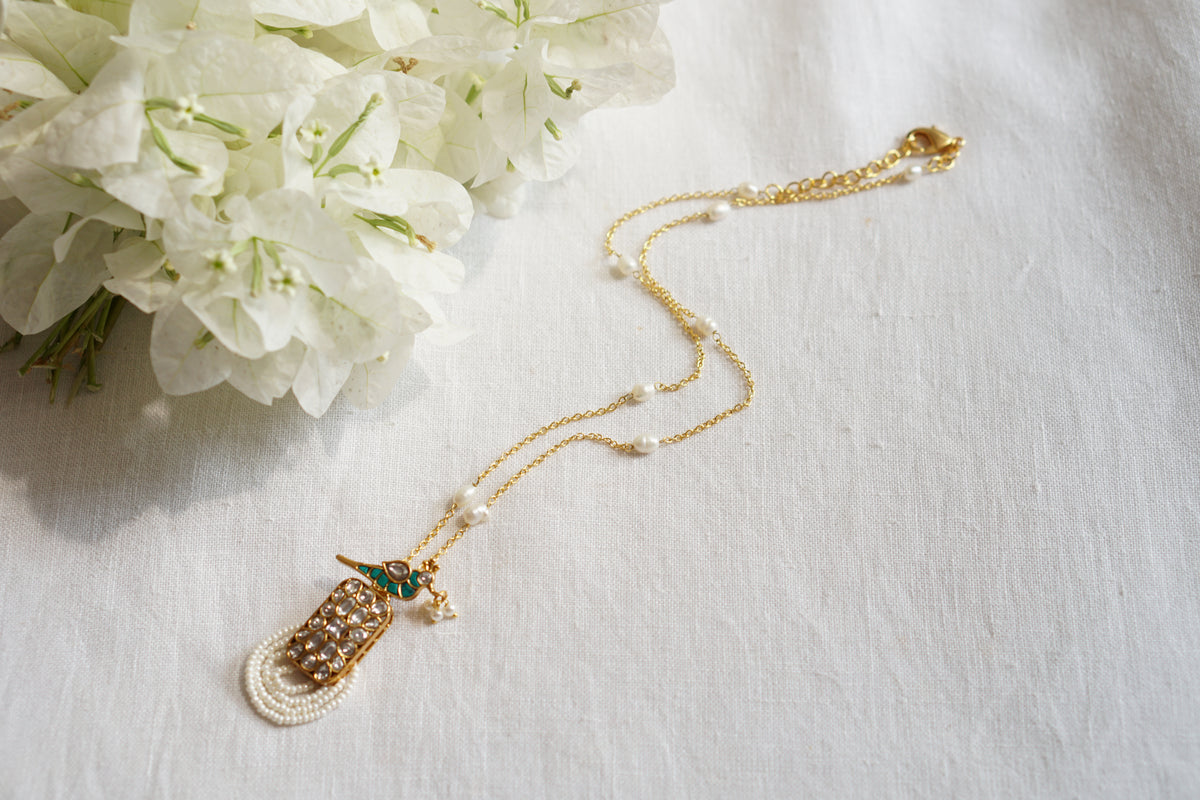 Kundan Pendant(4-9726)(R)