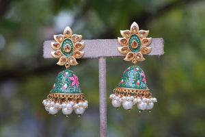 Meena work jhumki (1-3638)