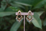 Kundan chandbali earring (1-3600)(R)