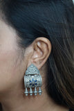 Oxidised earring (1-2716)