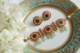 Kundan Choker Set (4-9729)(R)