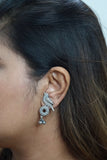 Oxidised earring (1-2715)