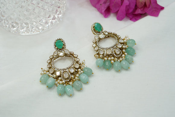 Polki Stone earring (1-4020)(B)