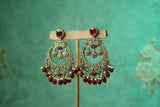 Polki Earrings (1-5616)(B)