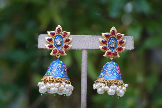 Meena work jhumki (1-3637)