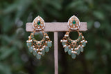 Kundan chandbali earring (1-3600)(R)