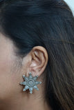 Oxidised earring (1-2711)