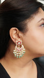 Kundan Chandbali Earring (1-4321)(R)