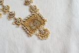 Kundan Necklace Set (4-9721)(R)