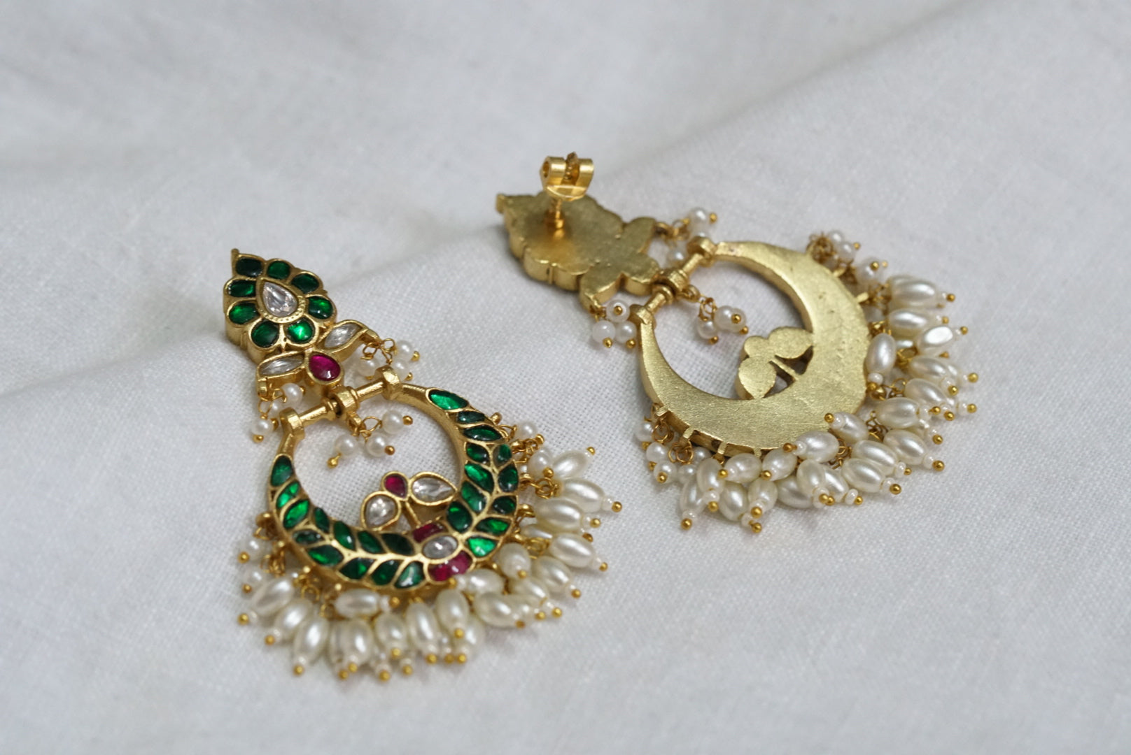Buy Traditional Chandbali Earrings Online| Best Prices