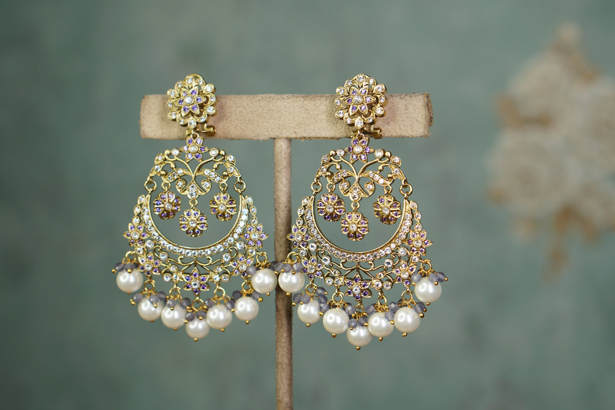 Polki Earrings (1-5613)(B)