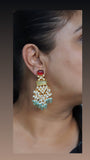 Kundan earrings (1-4140)(R)