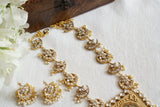 Kundan Necklace Set (4-9721)(R)