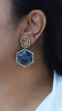 Stone earring (1-3056)(B)