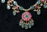 Kundan Necklace (4-8290)(K)