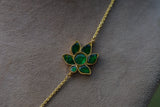Kundan pendant necklace  (4-6236)(R)