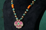 Kundan Pendant Necklace (4-8278)(K)