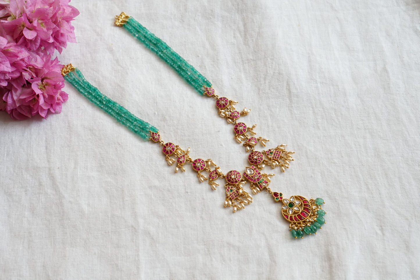 Kundan  Necklace (4-7678)(K)(preorder)