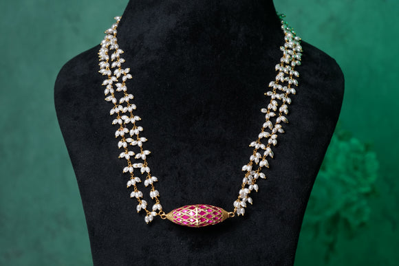 Kundan Necklace (4-8291)(K)