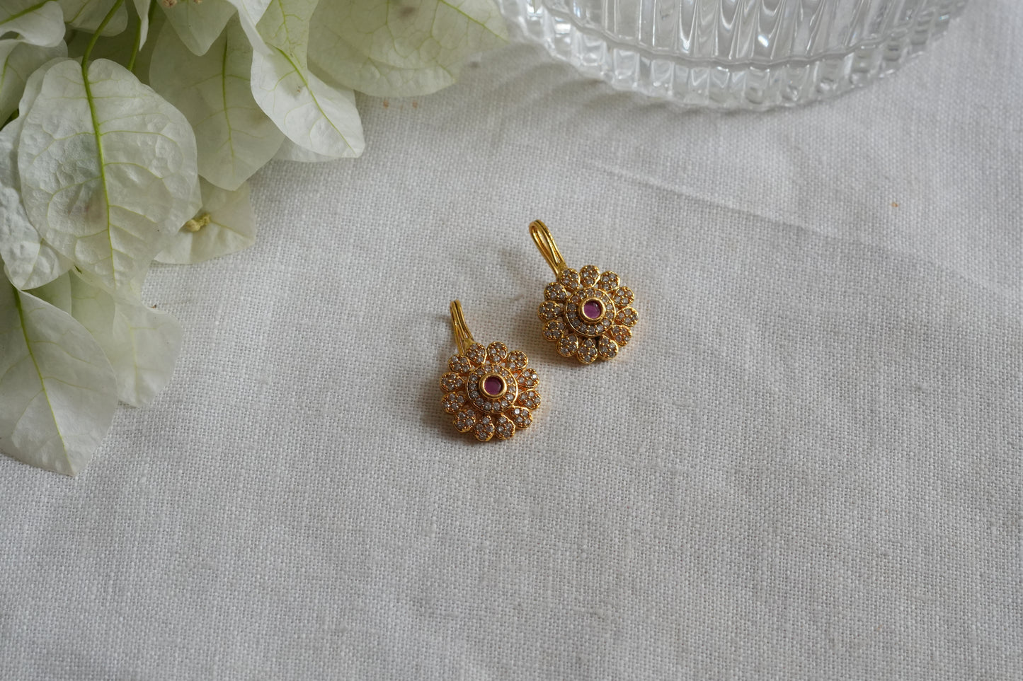 Kundan ad Bugadi earrings(1-5441)(EX)