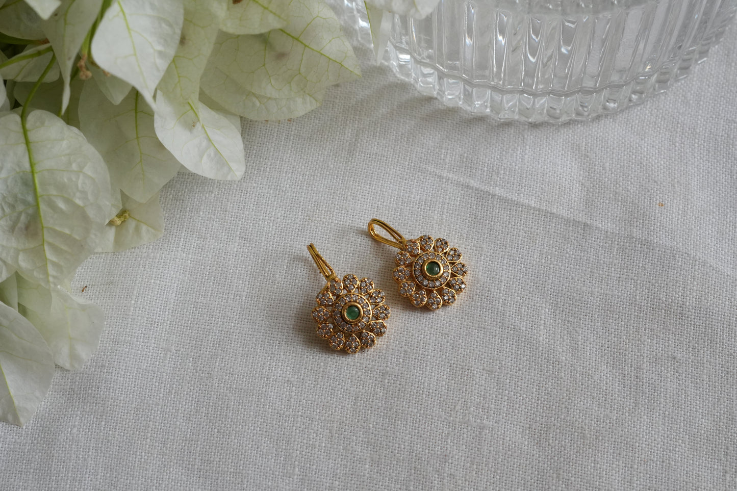 Kundan ad Bugadi earrings(1-5442)(EX)