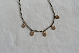 Ad Black beads chain (4-9490)(EX)