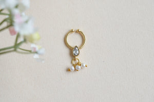 Kundan Septum nosering(2-197)(Ak)