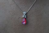 Kundan pendant necklace set (4-6238)(B)(OFFER PIECE)