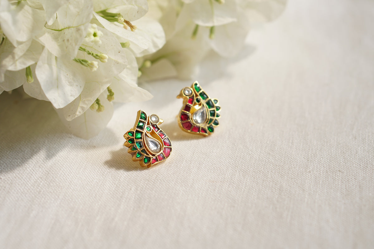 Kundan Studs (1-5585)(R)