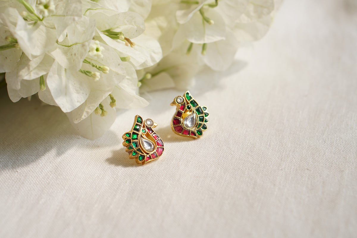 Kundan Studs (1-5585)(R)