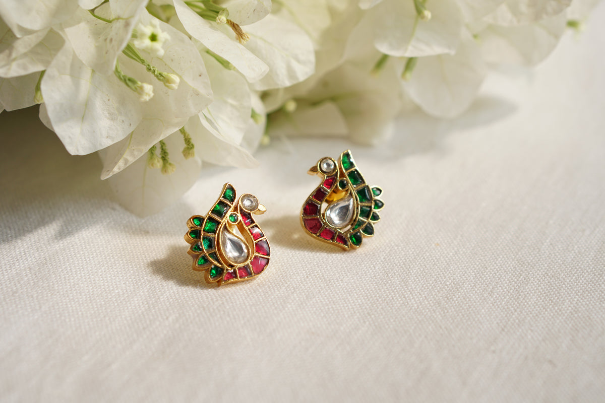 Kundan Studs (1-5585)(R)