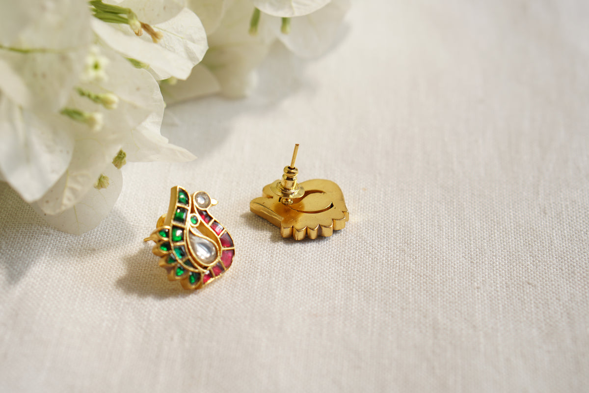 Kundan Studs (1-5585)(R)