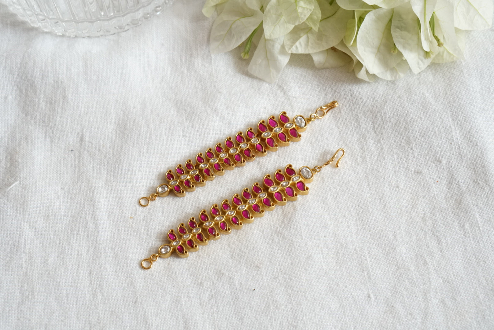 Kundan Earchain (9-150)(K) - JEWELSTYLE