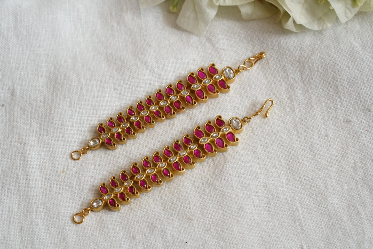Kundan Earchain (9-150)(K) - JEWELSTYLE