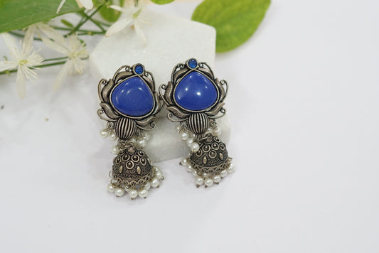 Oxidised earrings (1-3246)
